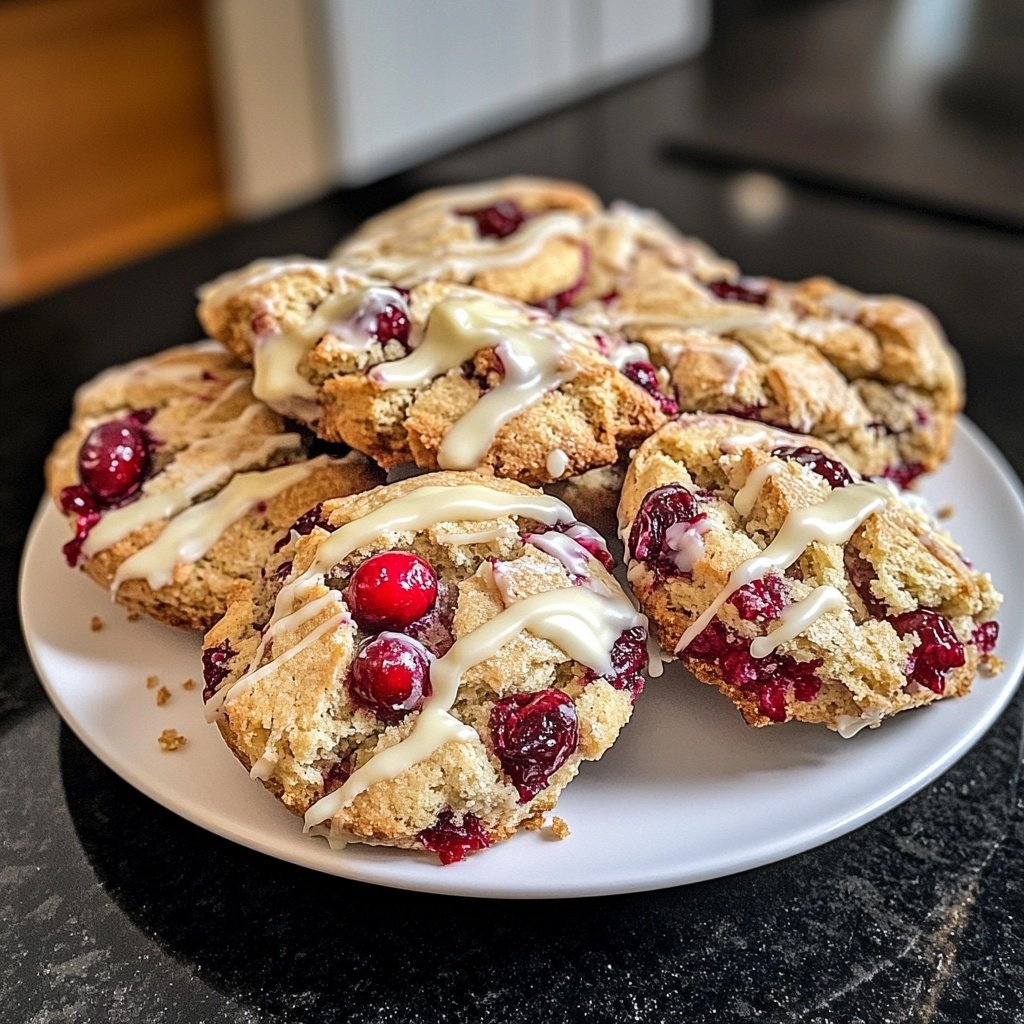 Cranberry-Weiße-Schokolade-Kekse