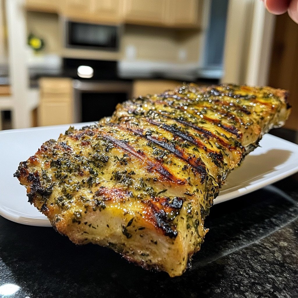 Hähnchenbrust mit Zitronen Kräuter Marinade