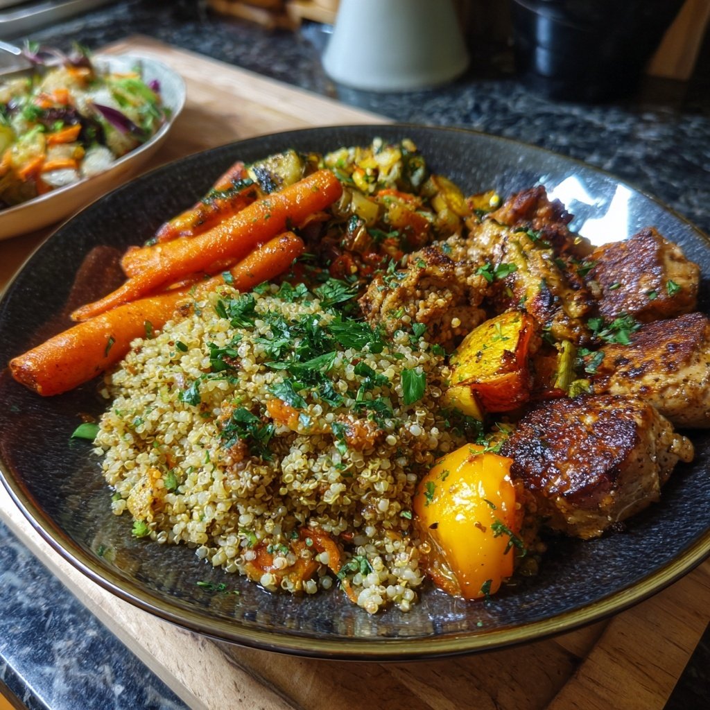 High Protein Abendessen gesund