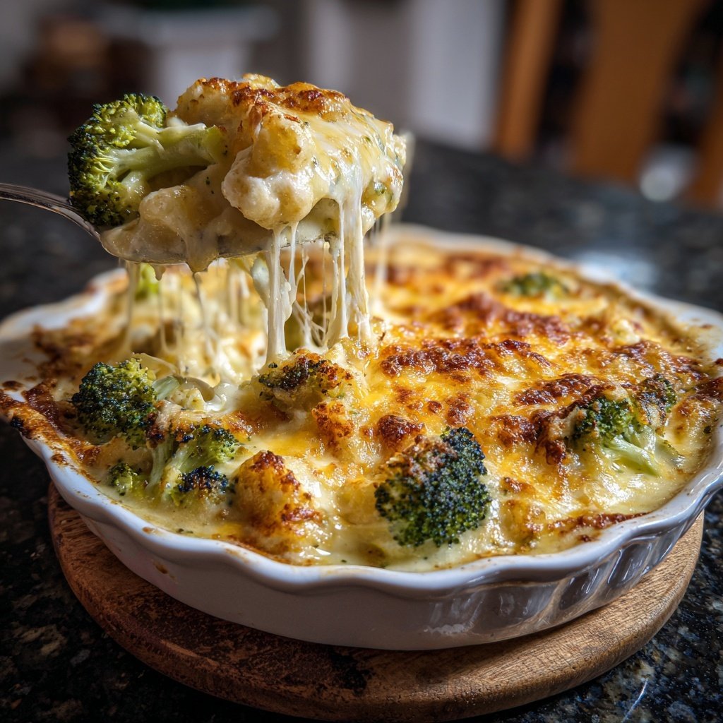 Brokkoli Käse Auflauf Ohne Sahne