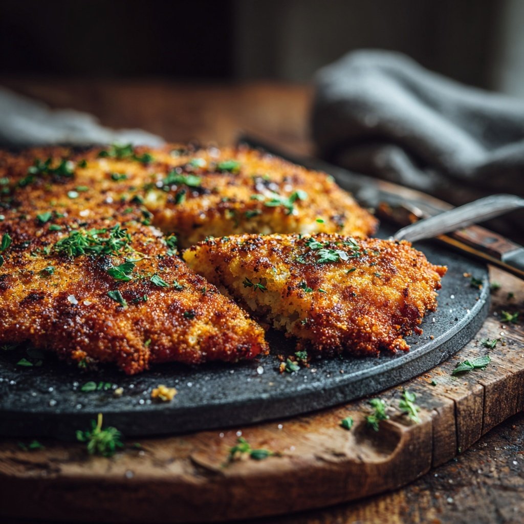 Blumenkohl Schnitzel Aus Dem Ofen