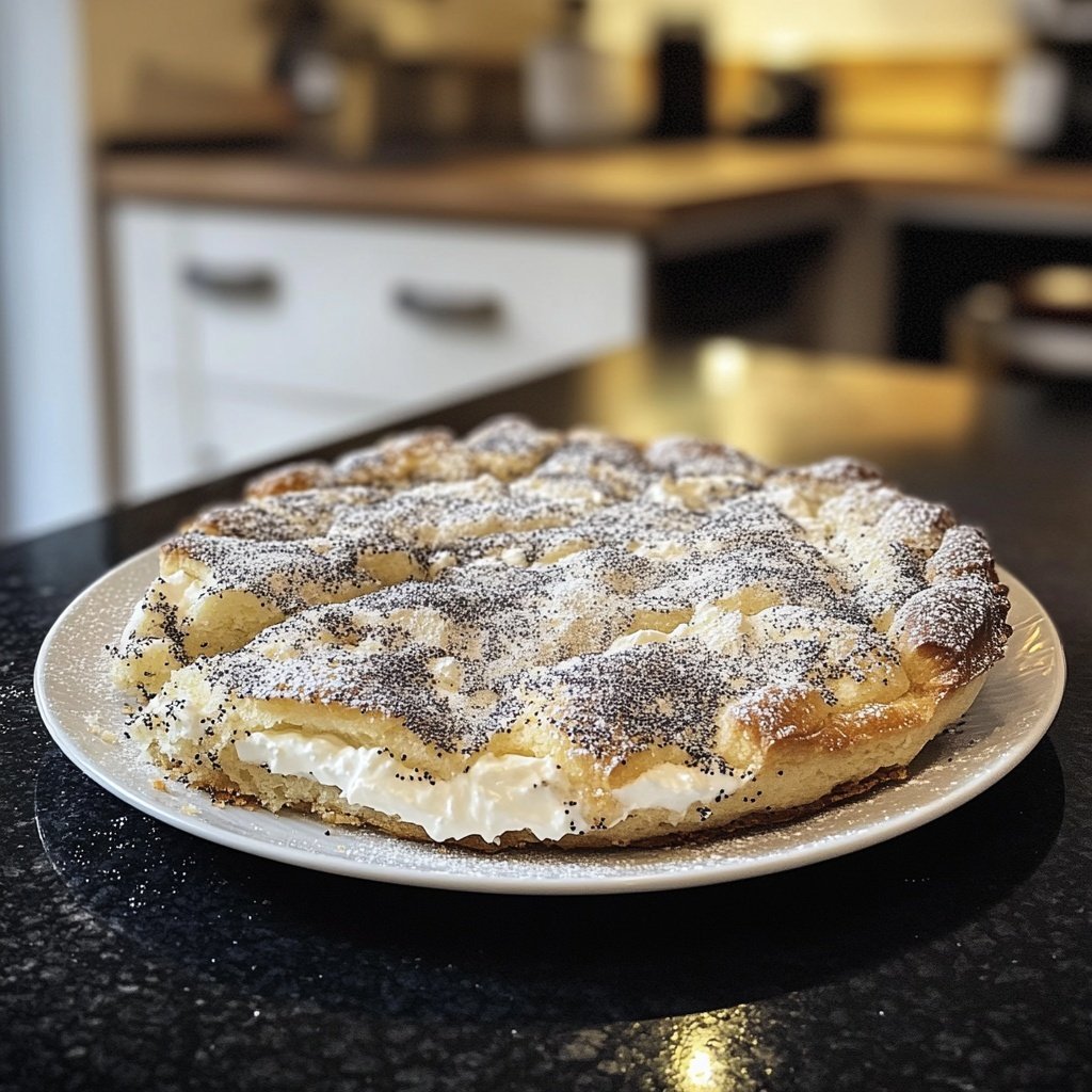 Quark-Mohnkuchen - Schnelle Rezepte