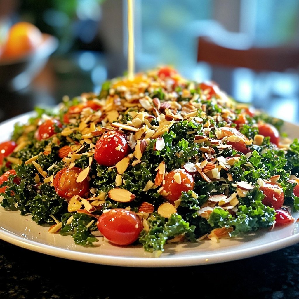 Knuspriger Grünkohlsalat