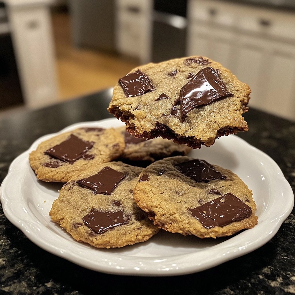 Schoko-Hafer Cookies – glutenfrei & vegan