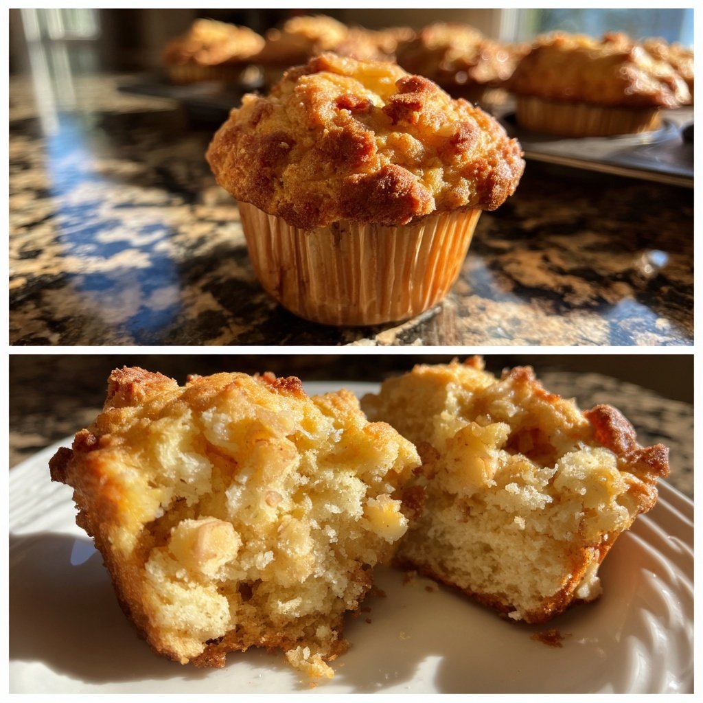 Apfel-Zimt-Muffins